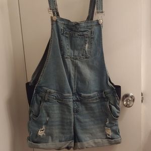 Indigo Blue Maternity Overalls